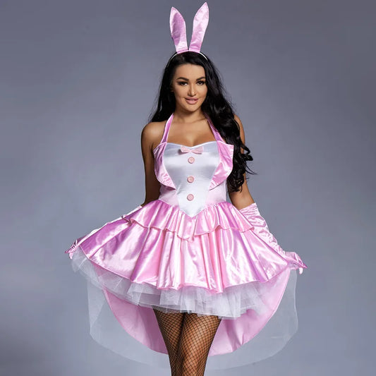 Umorden Women's 3 Piece Sexy Bunny Costume  Plus Size